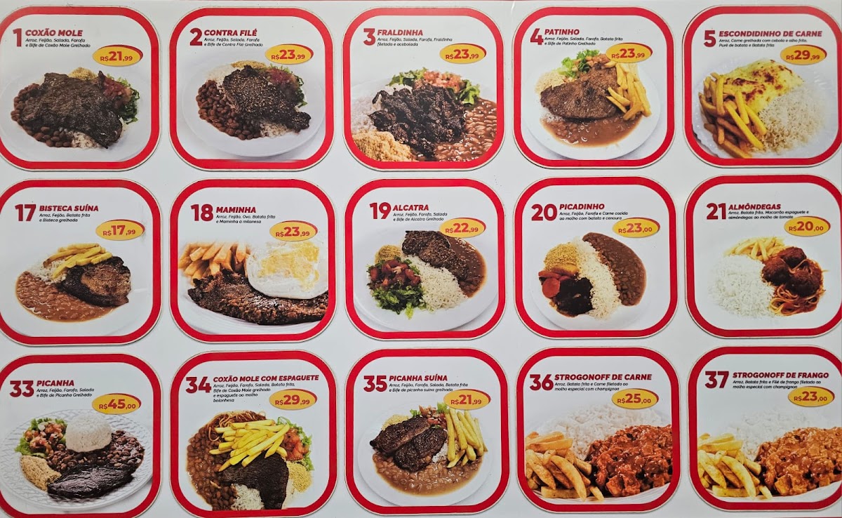 Ali Burger Pratos E Lanches Menu 3