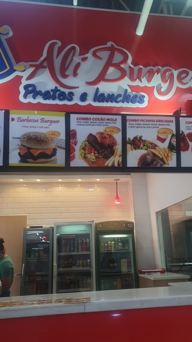 Ali Burger Pratos E Lanches Menu 8