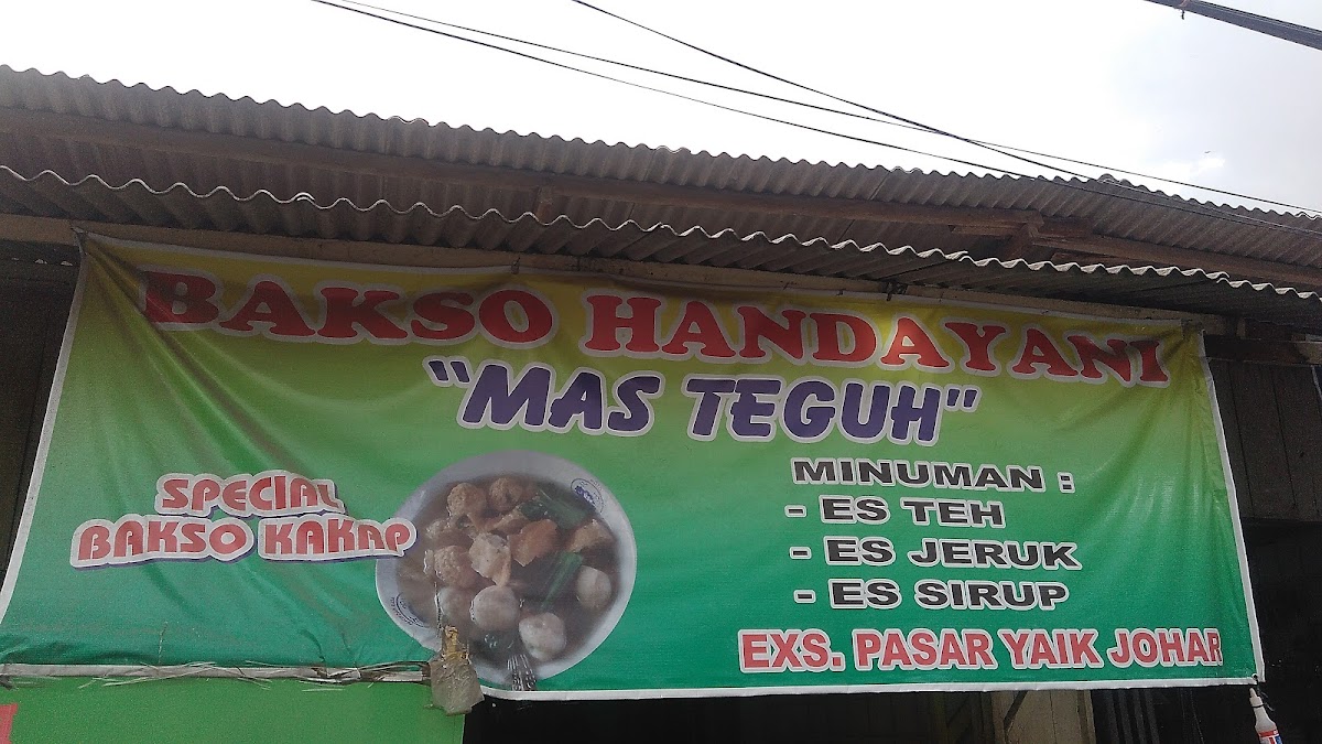 Bakso kakap mas teguh Menu 1