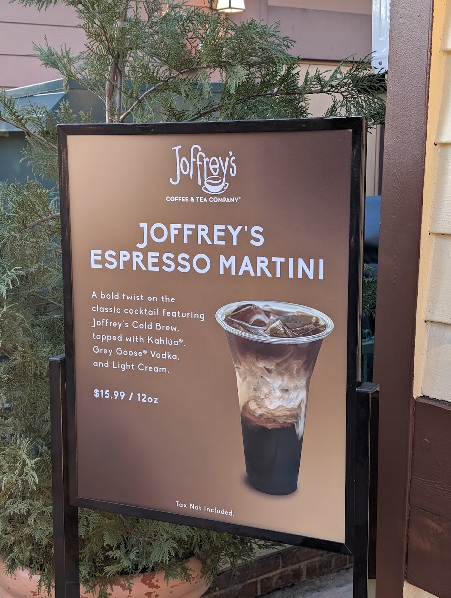 Joffrey's Handcrafted Smoothies Menu 8