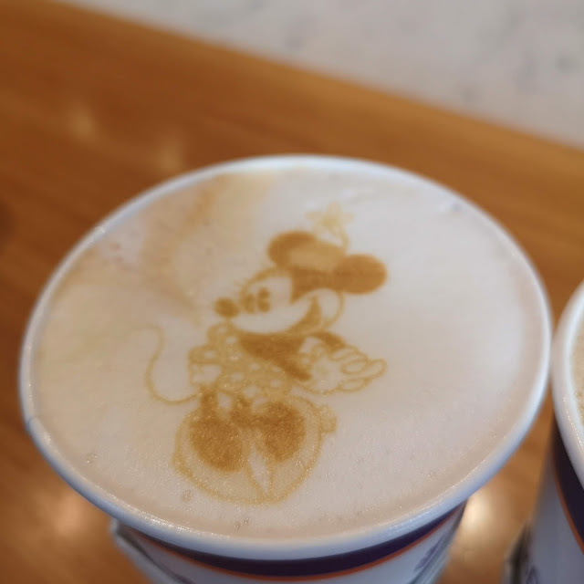 Mickey Mouse Latte