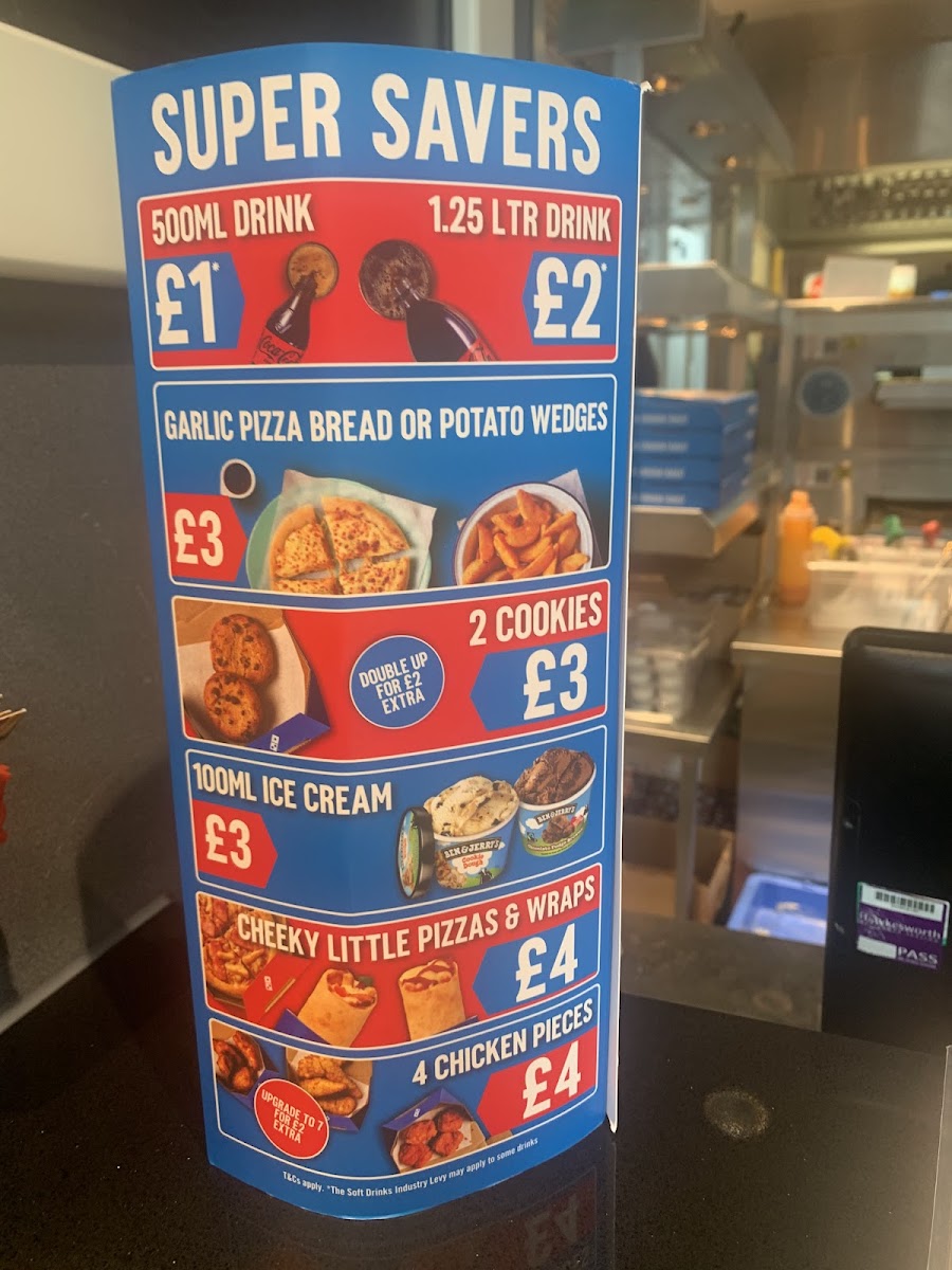 Domino's Pizza - London - Carshalton Menu 3