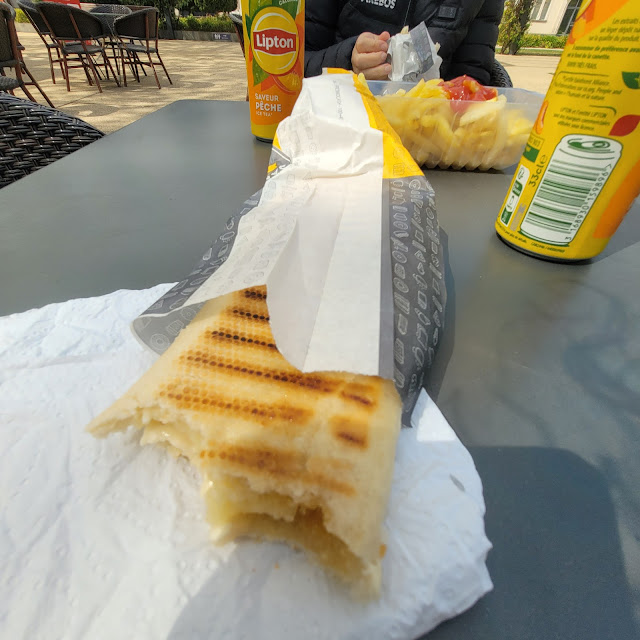 Sandwich Panini Chèvre Miel