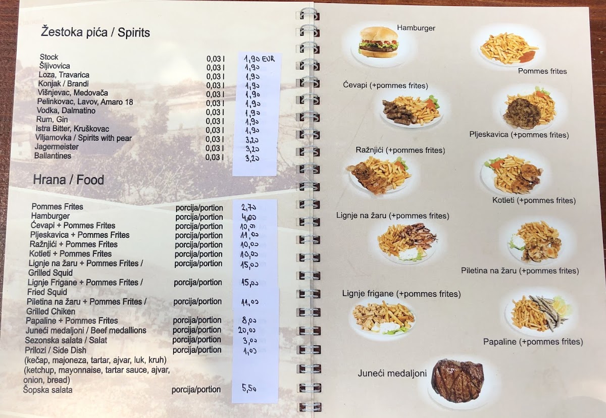 San Marino Menu 4