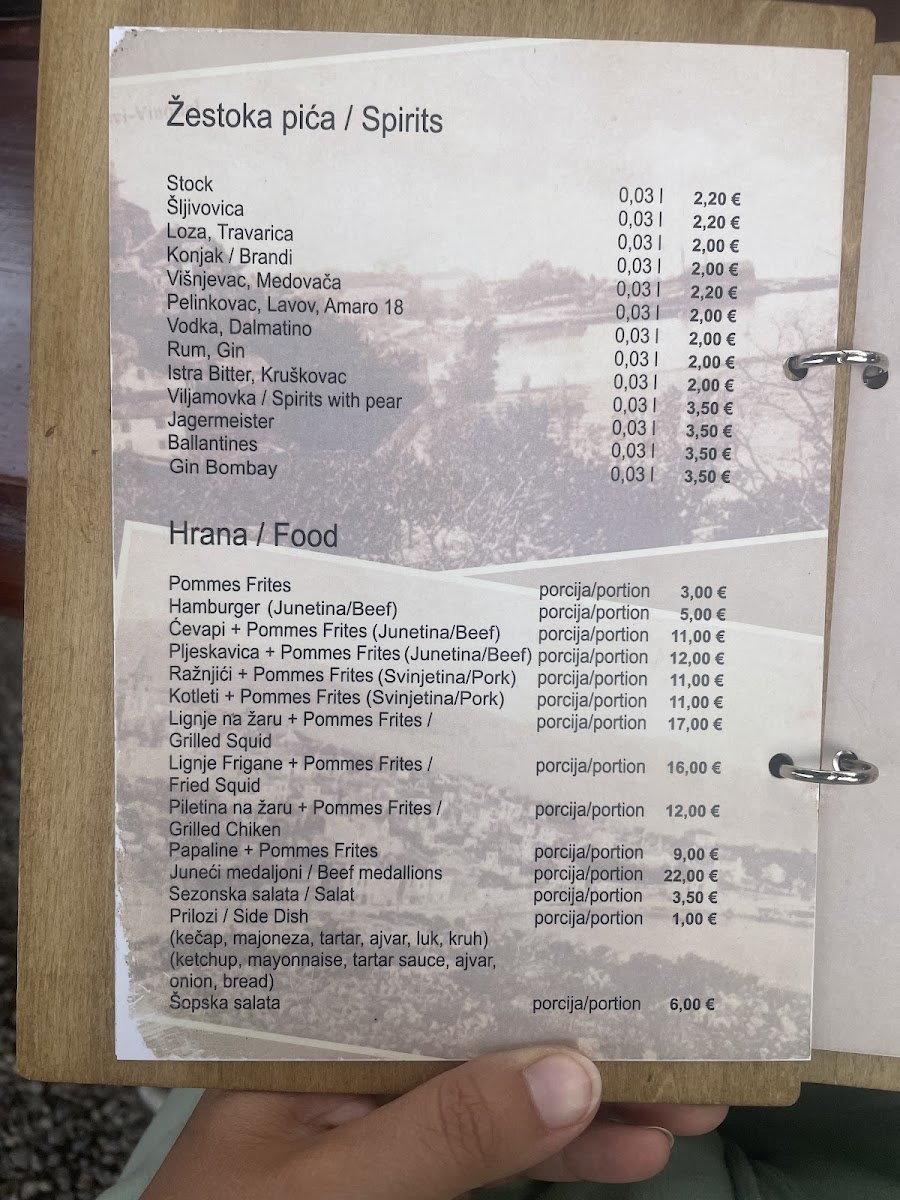 San Marino Menu 5