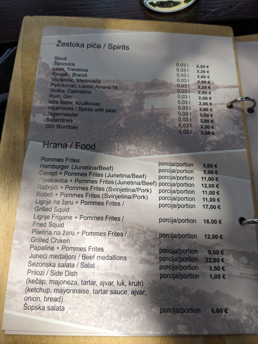 San Marino Menu 9
