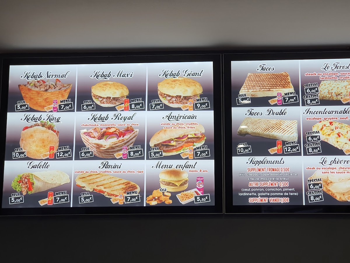 Chez Dilan Menu 7