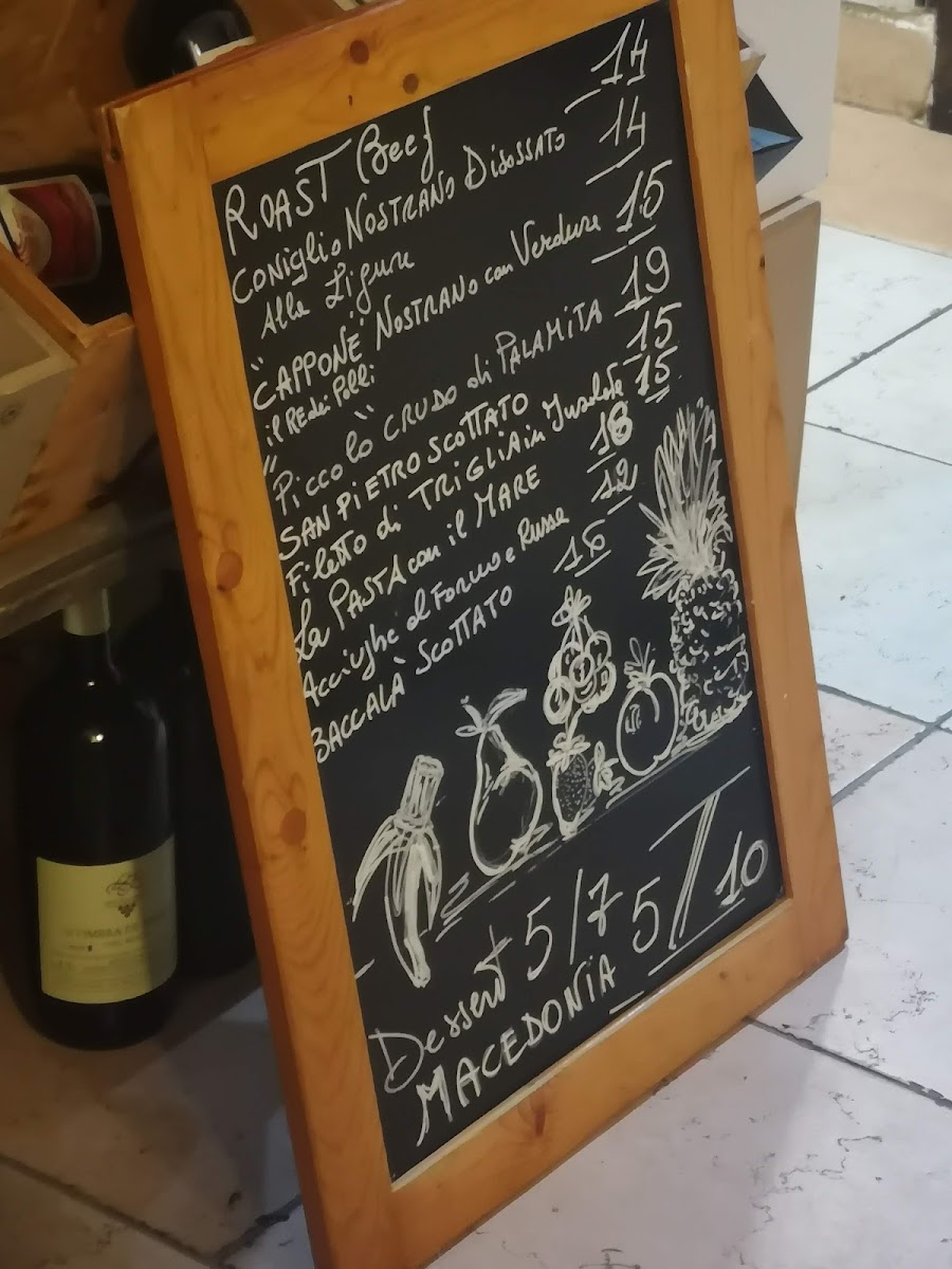 Pino Banana Menu 5