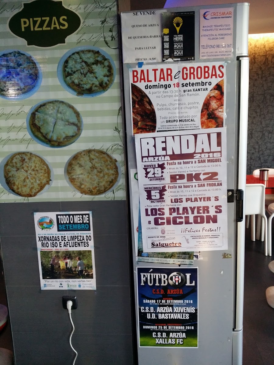 O Retiro Arzua s.l Menu 7