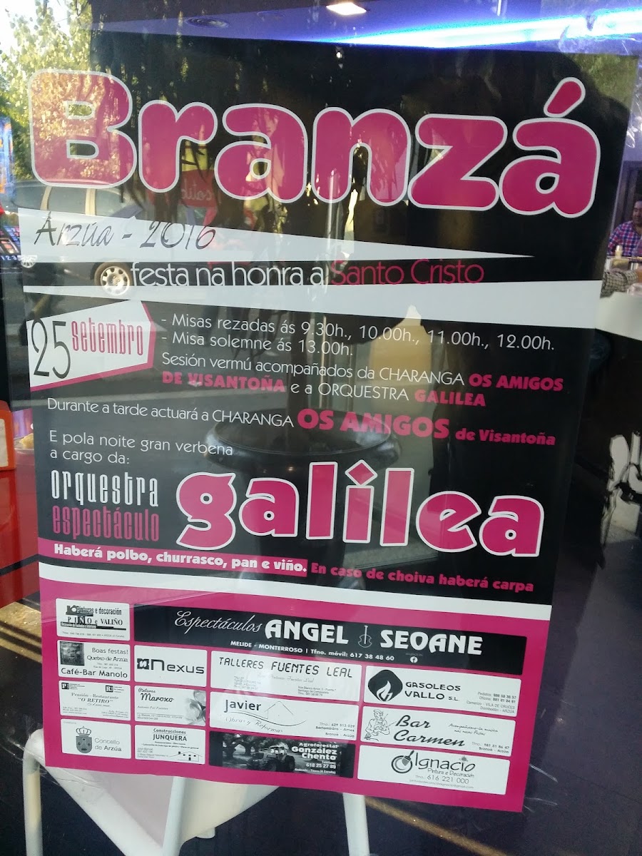 O Retiro Arzua s.l Menu 8