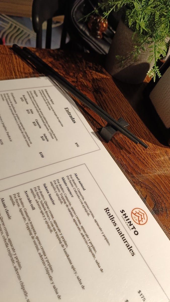 SHINTO Menu 7