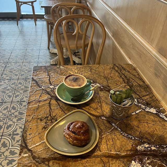 Coffee and Snail Pastries