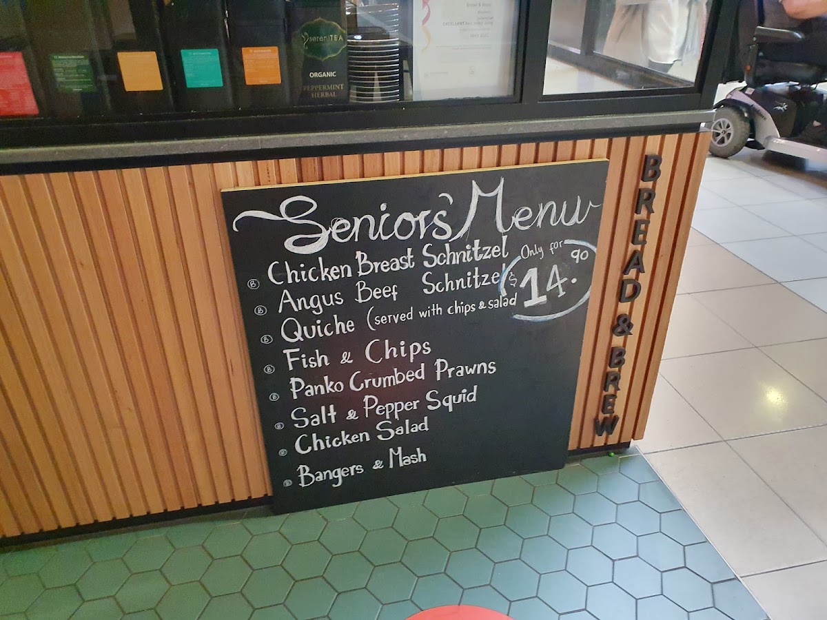 Bread and Brew Menu 3
