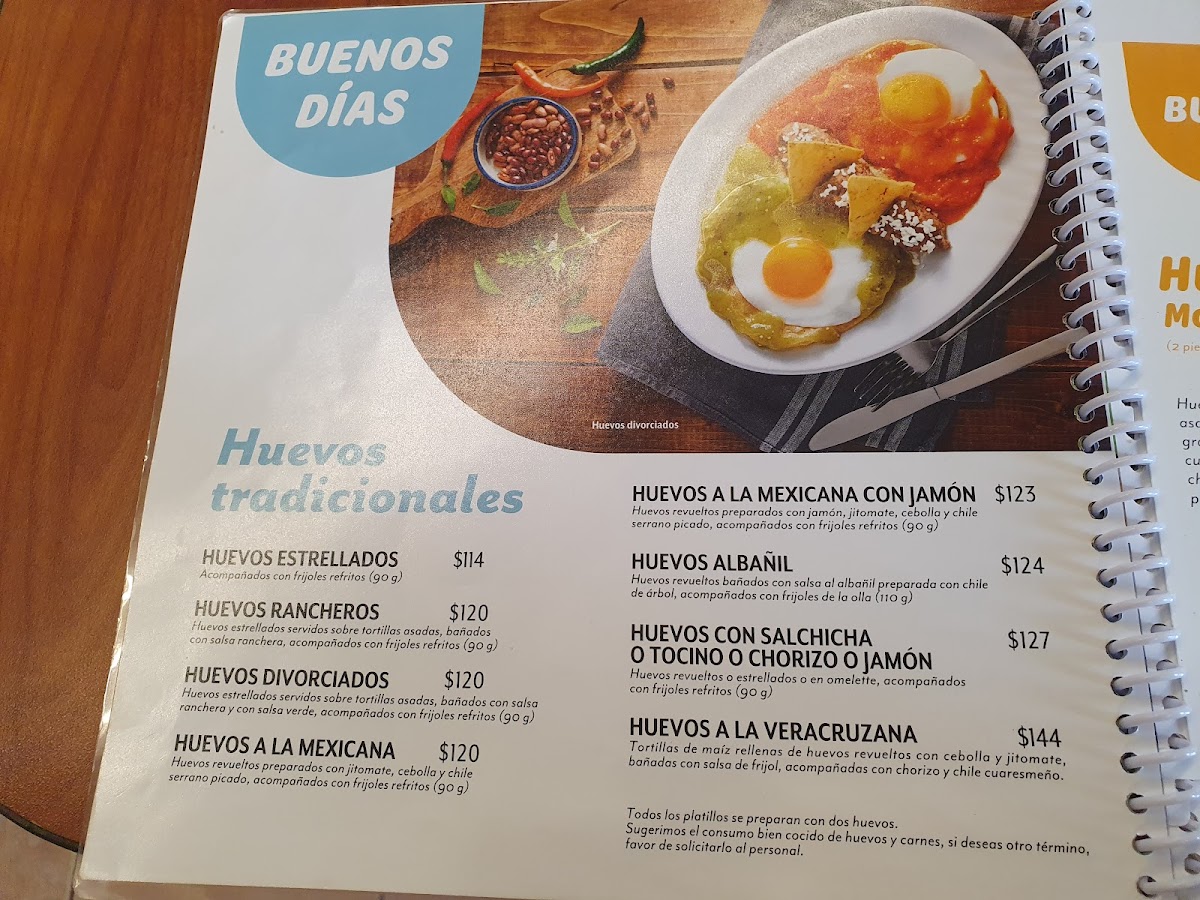 Los Bisquets Obregon Menu 9