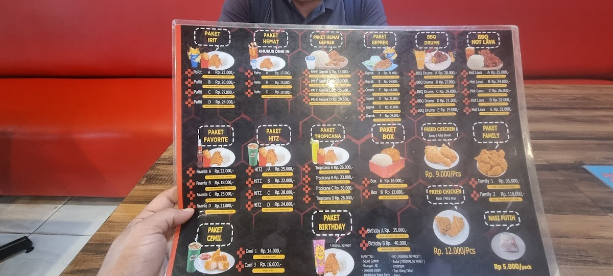 Allbaik Chicken Mahakam Menu 1
