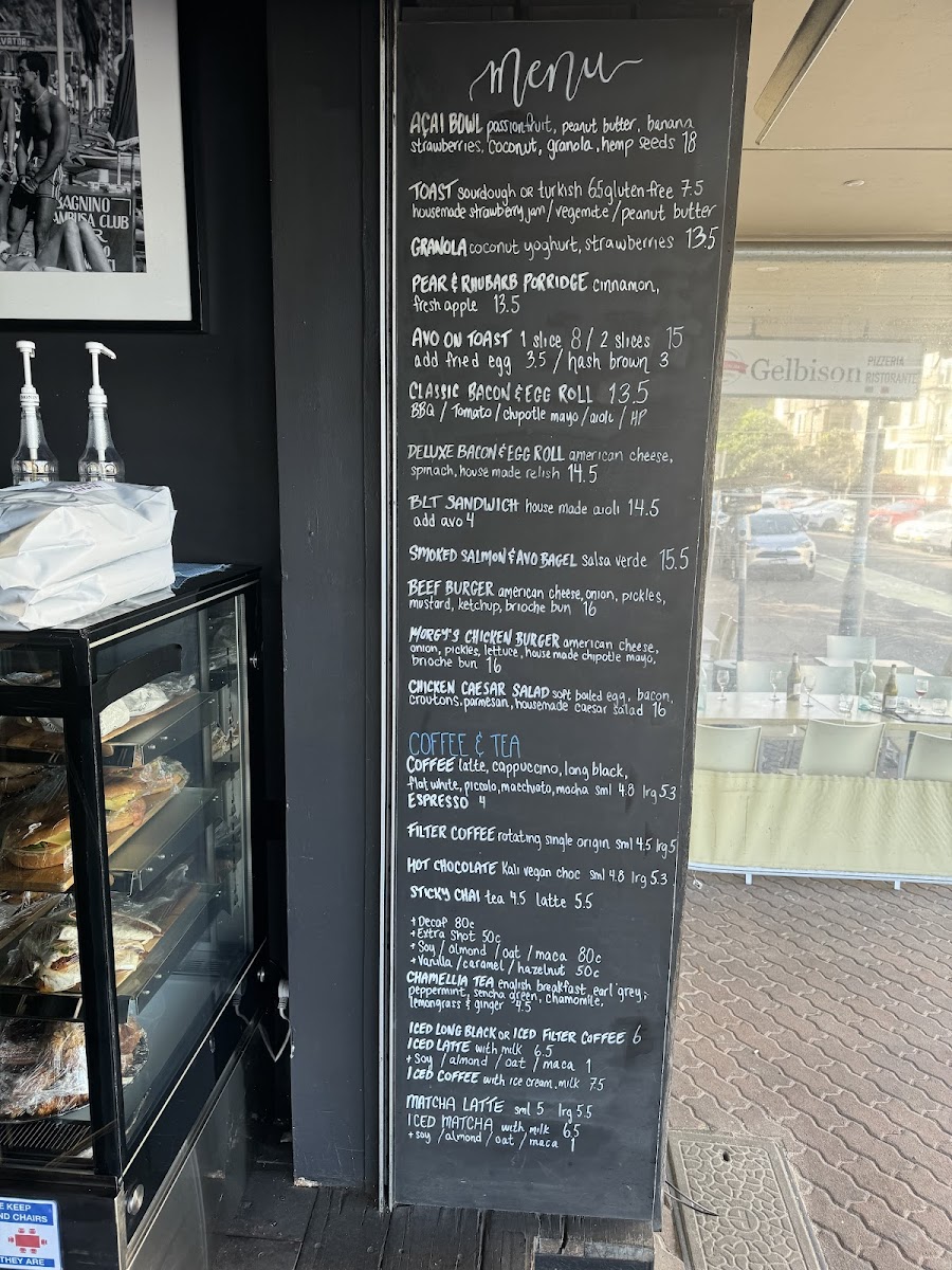 Birichina Cafe Menu 1