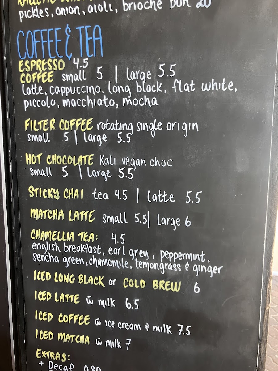 Birichina Cafe Menu 4