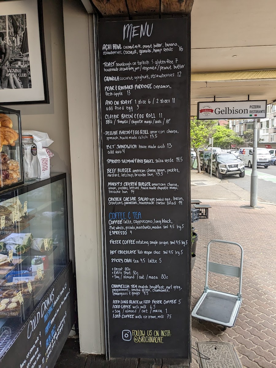 Birichina Cafe Menu 6