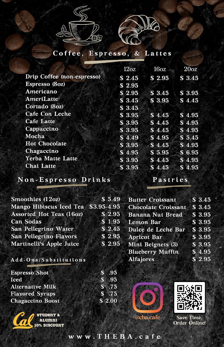 Cafe Buenos Aires on 10th Menu 3