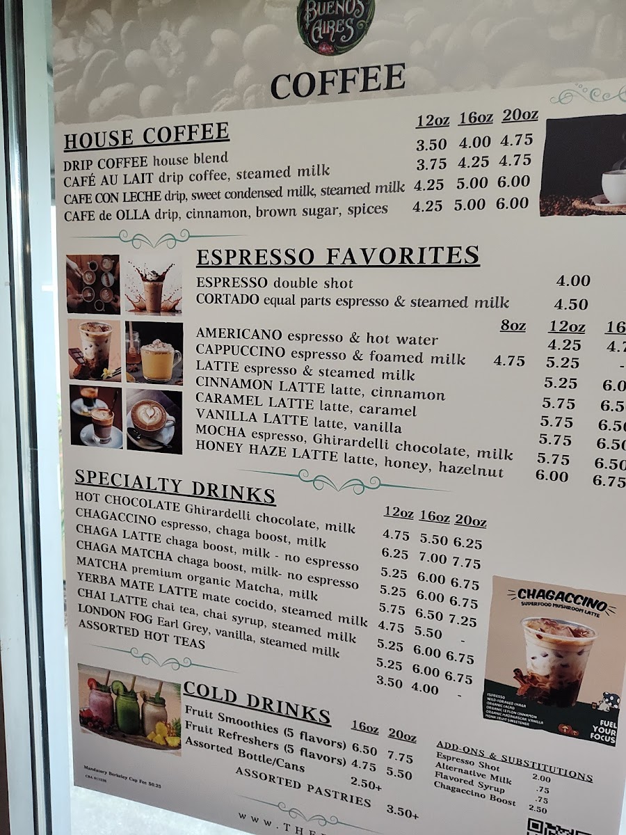 Cafe Buenos Aires on 10th Menu 4
