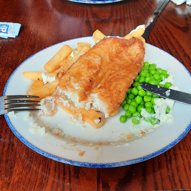 Fish & Chips and Peas