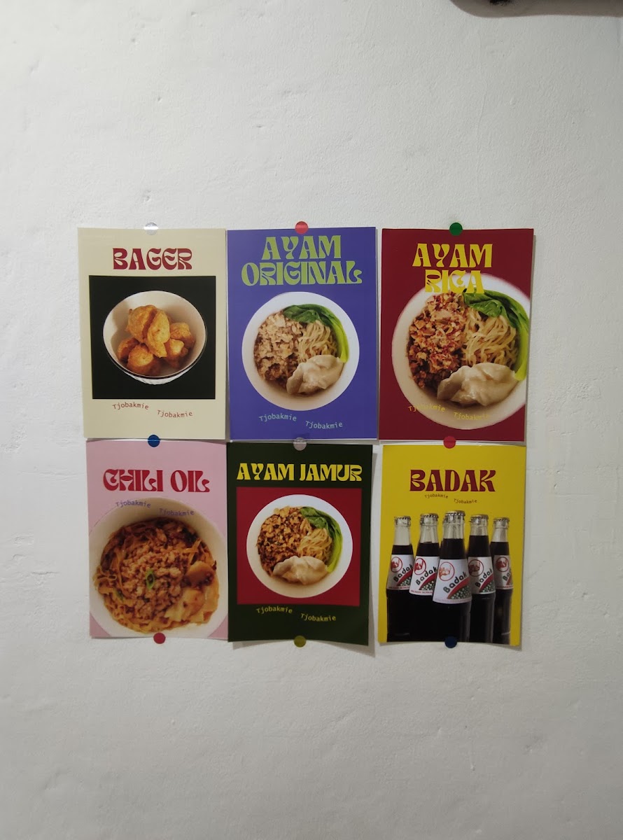 Tjobakmie Menu 1