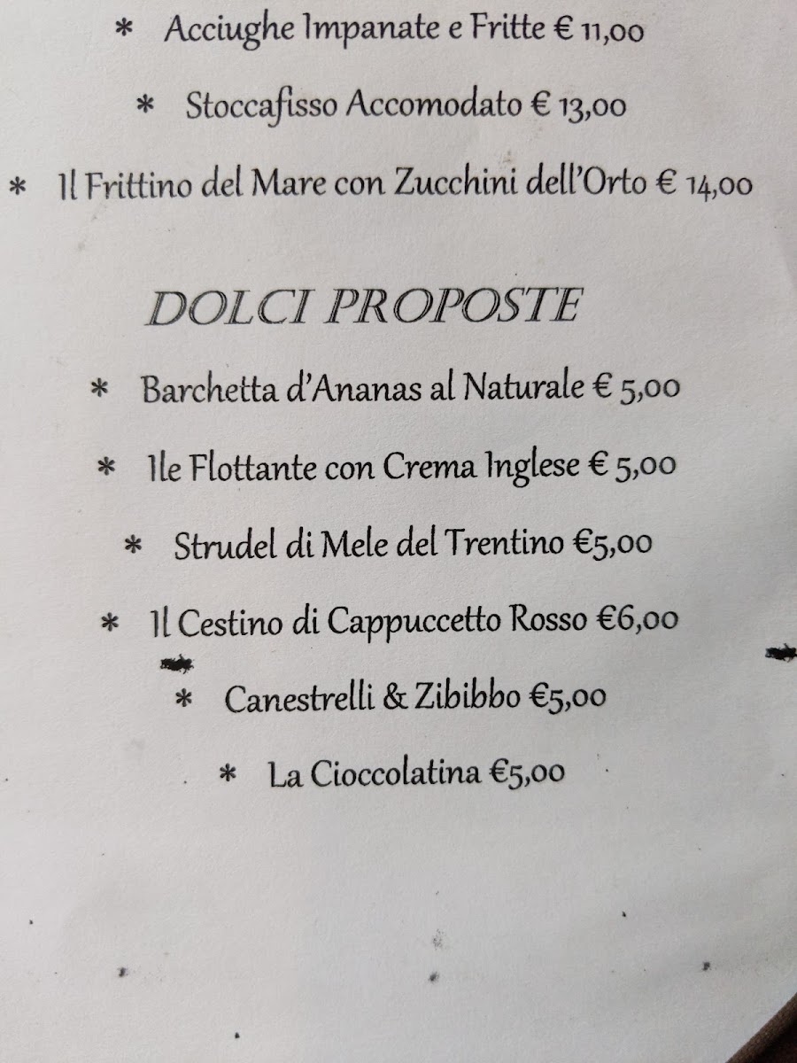 Osteria Maniman Menu 3