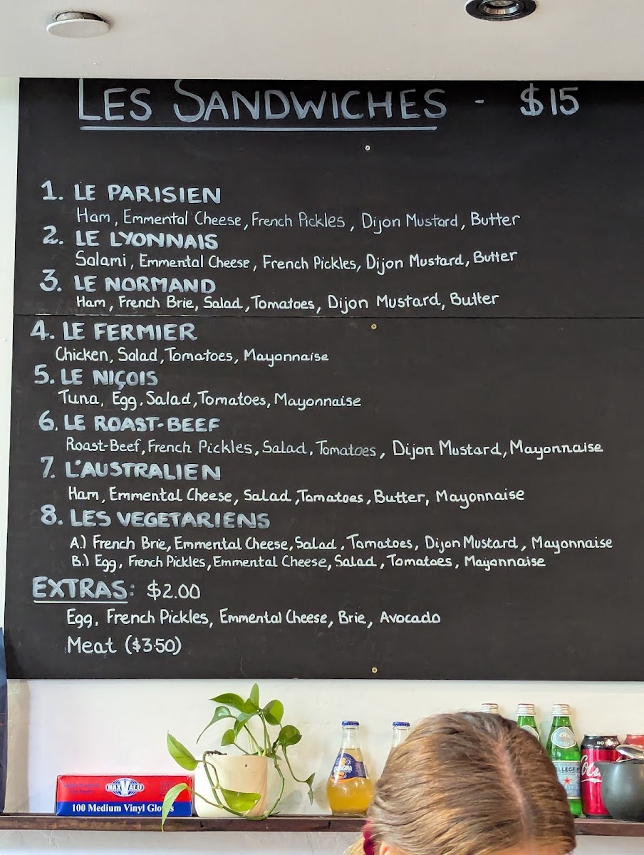 French Fix Menu 1
