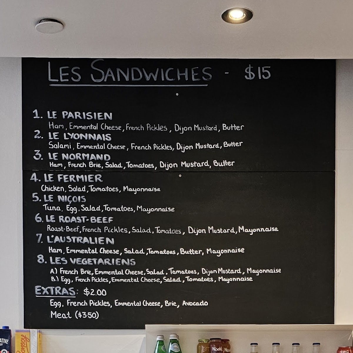 French Fix Menu 7