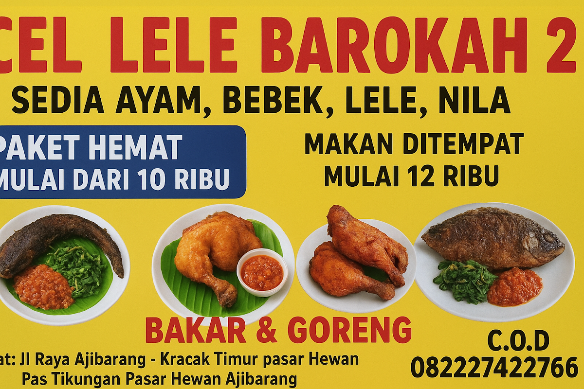 Pecel Lele Lamongan Barokah Timbangan Ajibarang (mas gemith) Menu 4