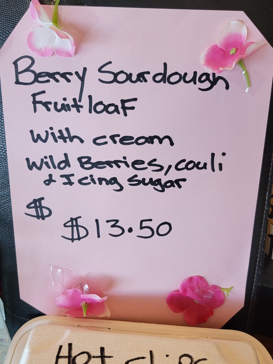 The Deck cafe on the wharf Menu 10