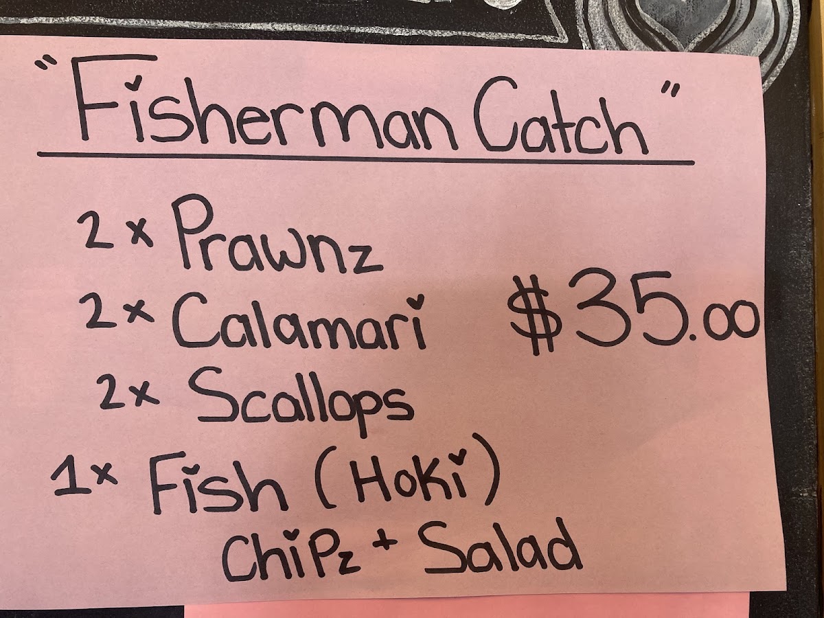 The Deck cafe on the wharf Menu 9