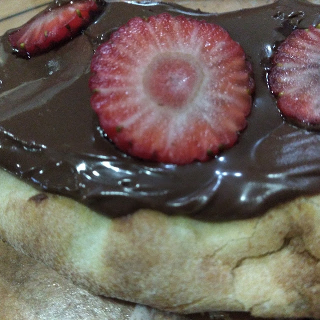 Nutella Com Morango