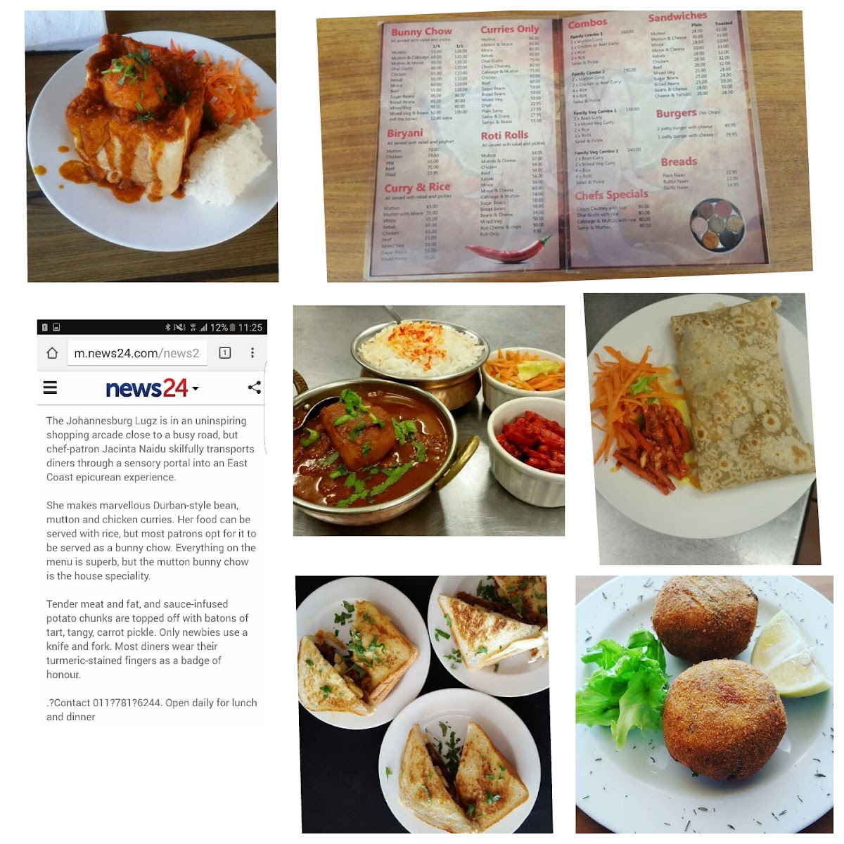 Lugz Indian Cuisine Witkoppen Menu 10