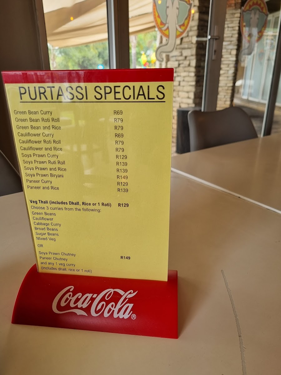 Lugz Indian Cuisine Witkoppen Menu 5
