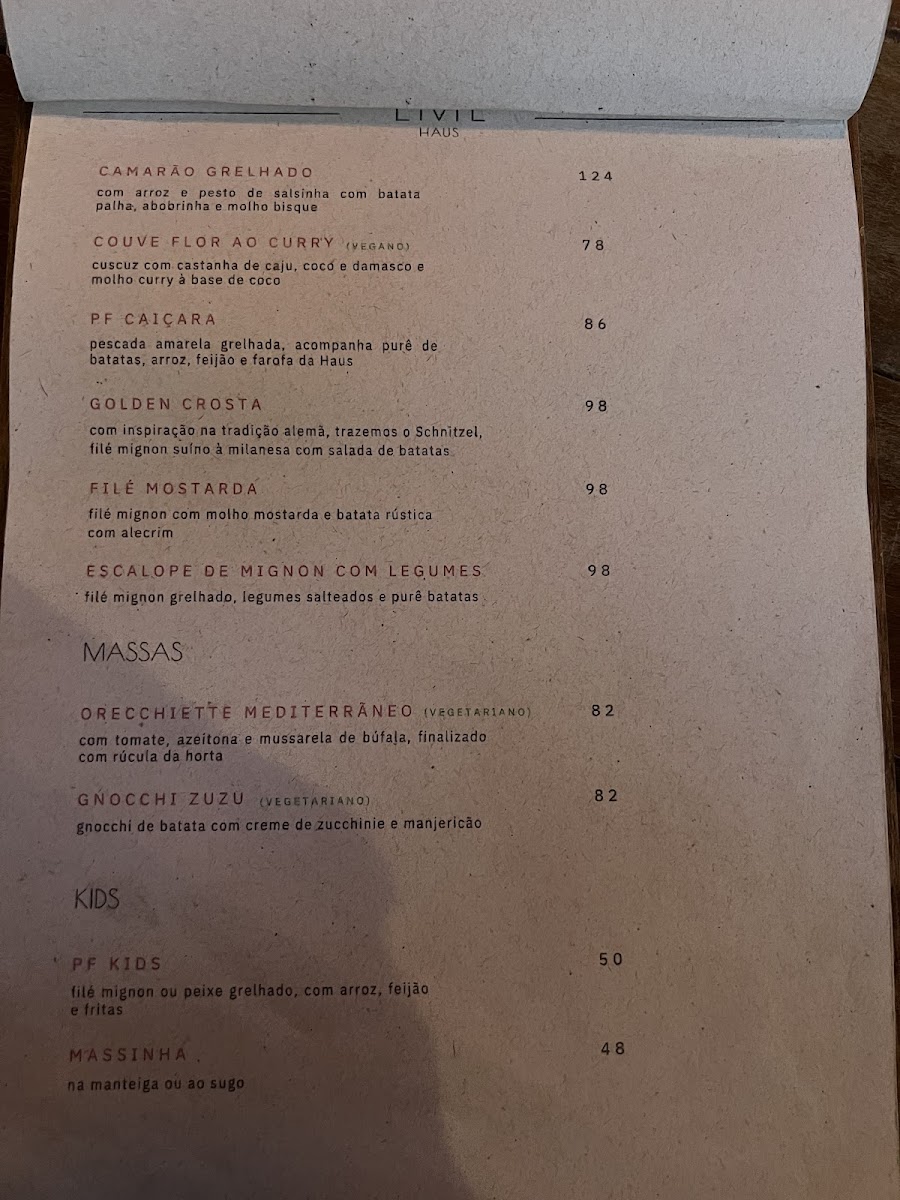 EME Haus Menu 4