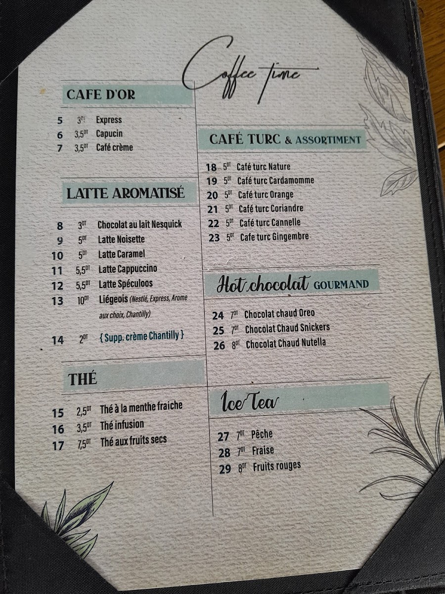 Flavia Café Resto Menu 1