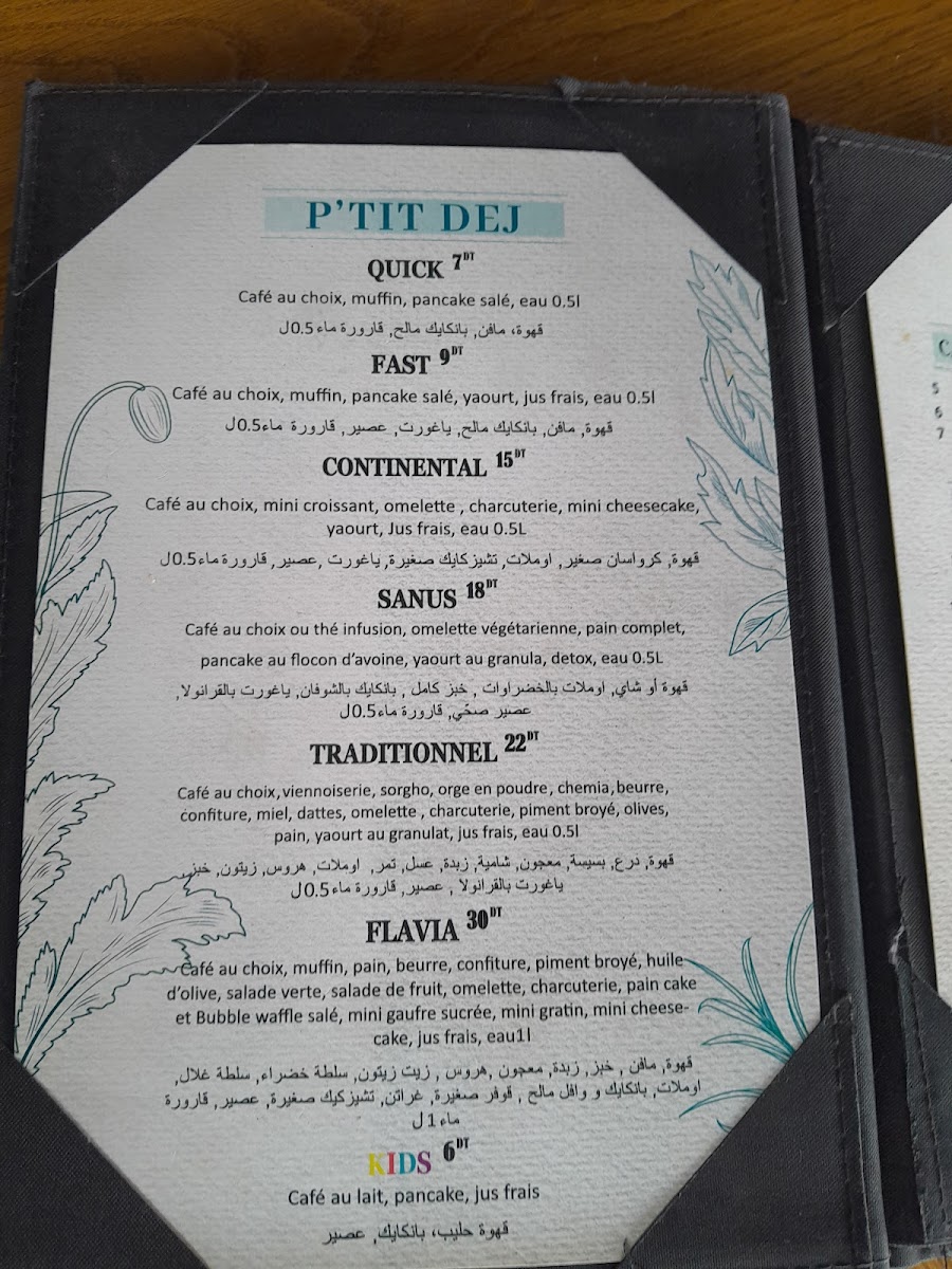 Flavia Café Resto Menu 3