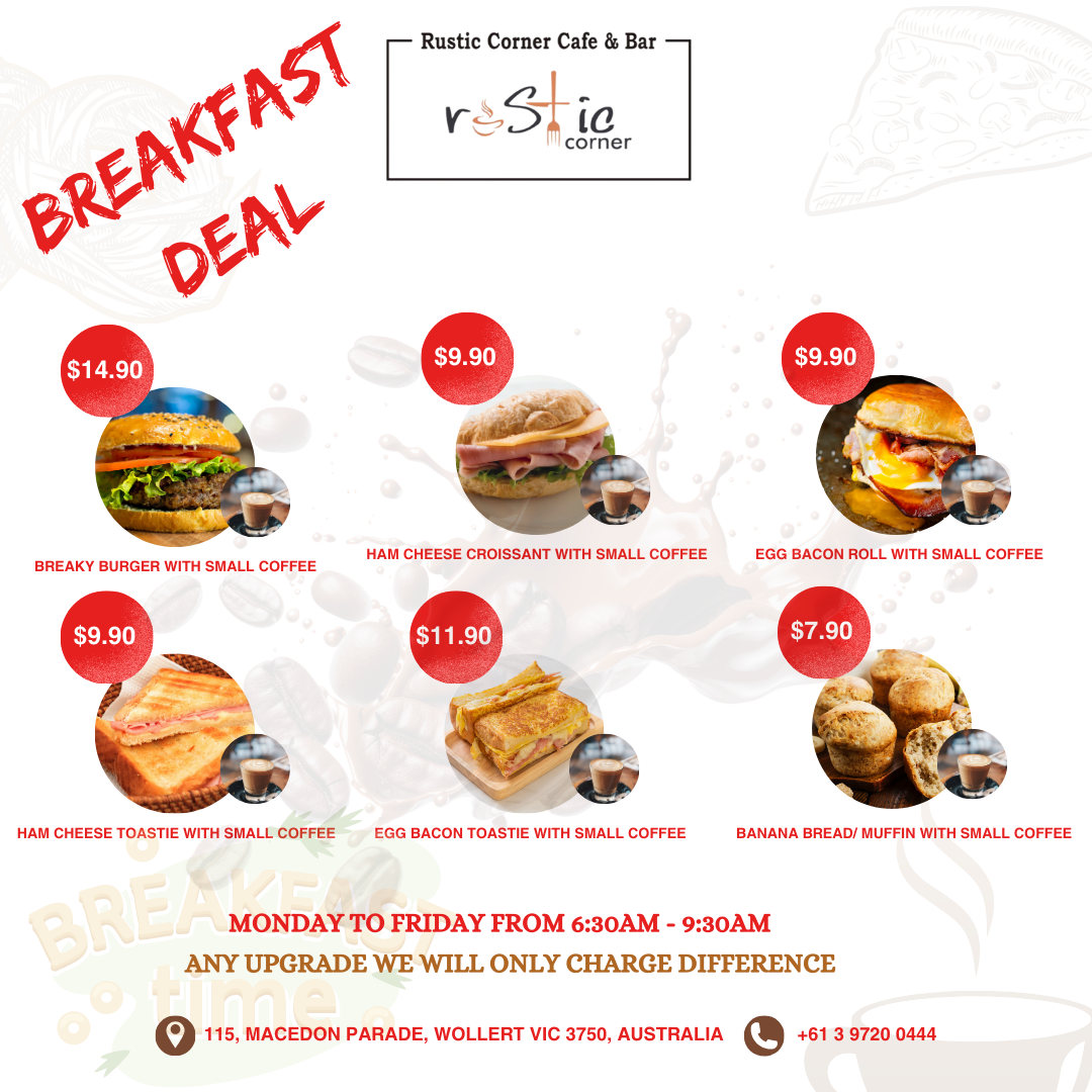 Rustic Corner cafe Menu 7