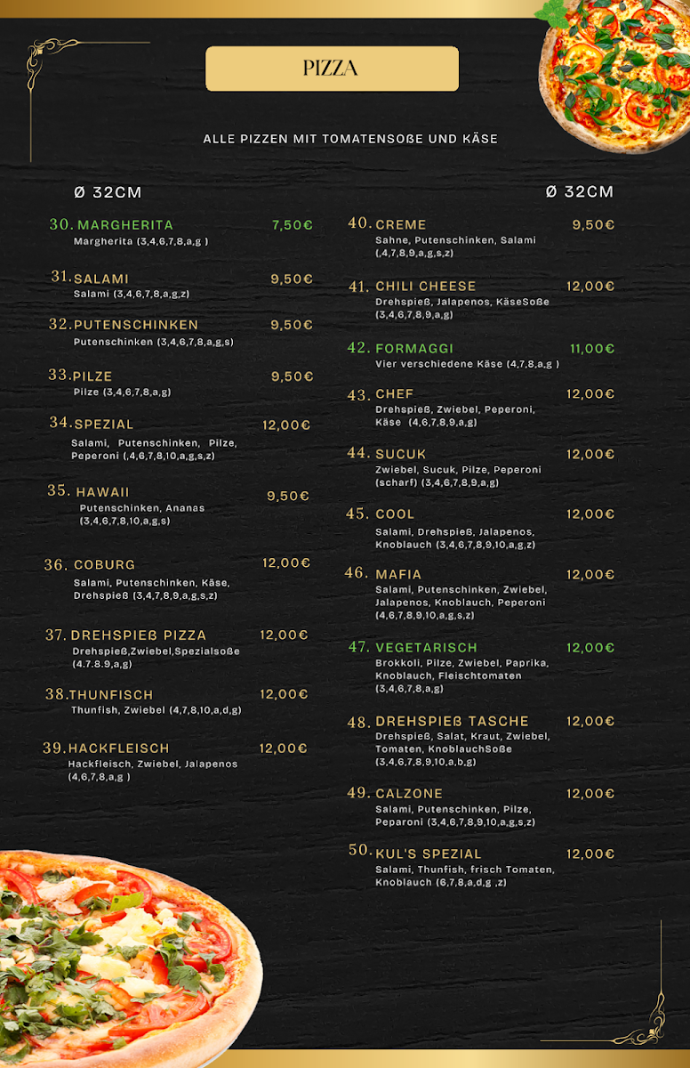 Kul’s Kitchen Menu 3