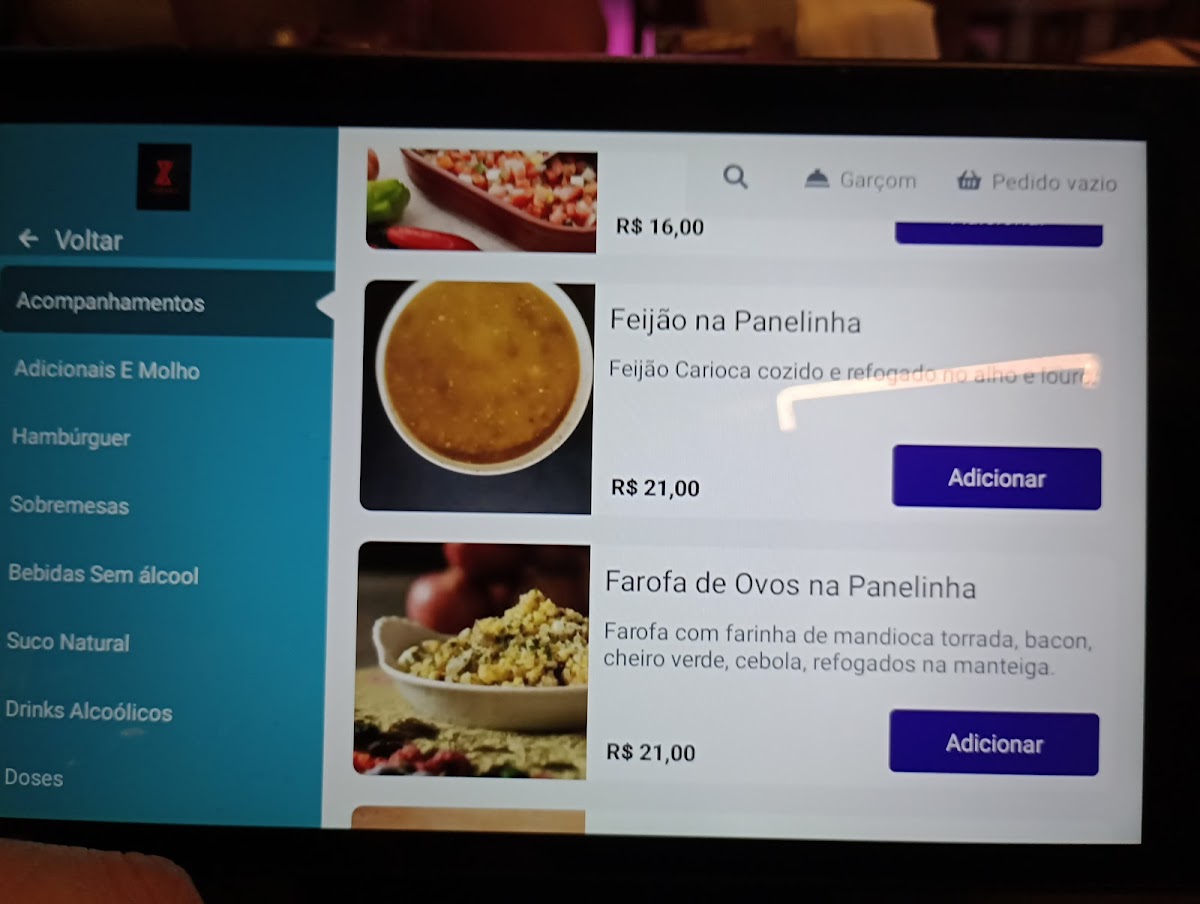 Zabawa Carnes Especiais Menu 8