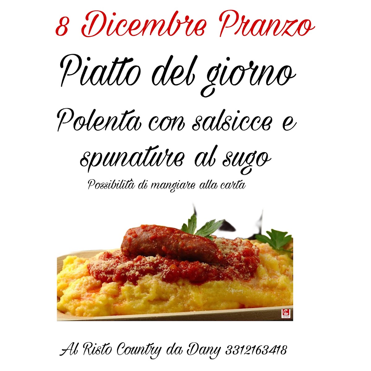 Al Risto Country da Daniela e Lorenzo Menu 1