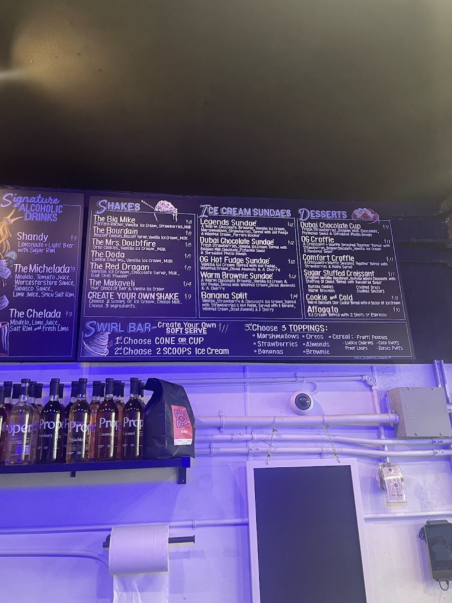 Legends Cafe & Creamery Menu 2