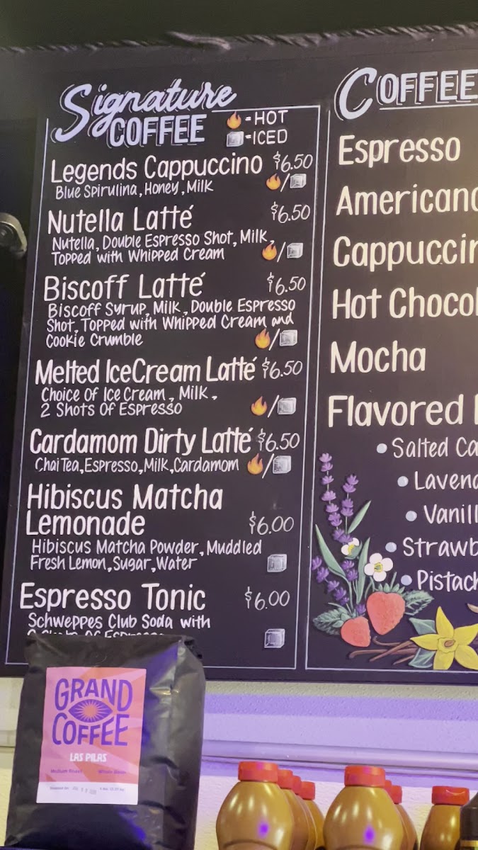 Legends Cafe & Creamery Menu 3