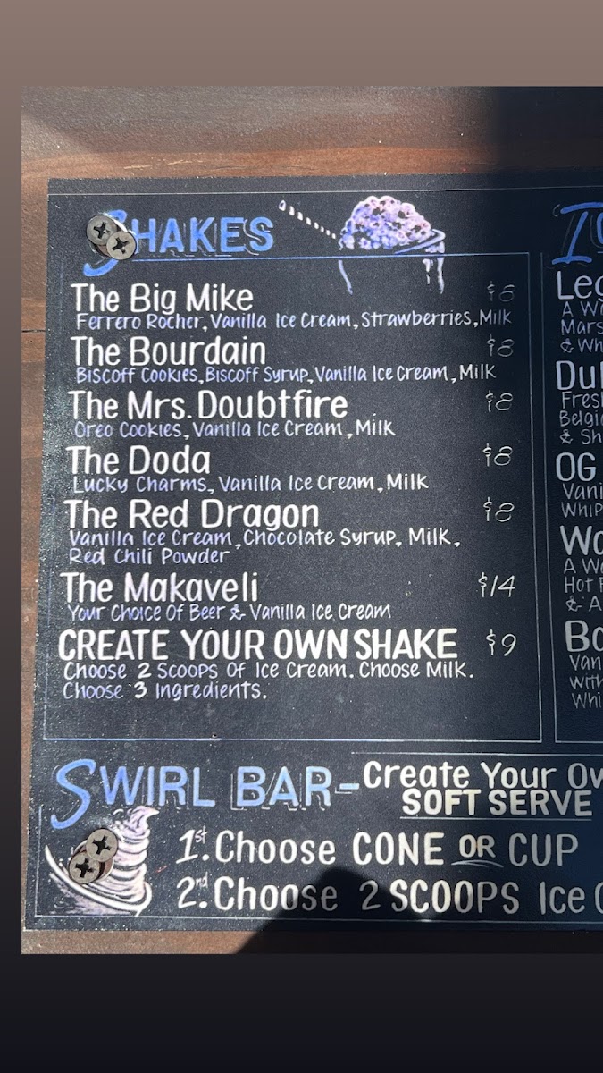 Legends Cafe & Creamery Menu 7