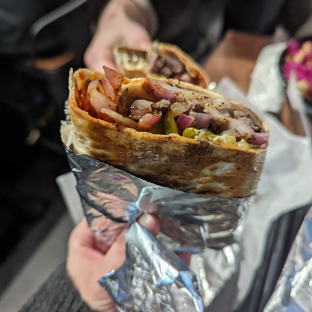 Rib-Eye Shawarma Wrap
