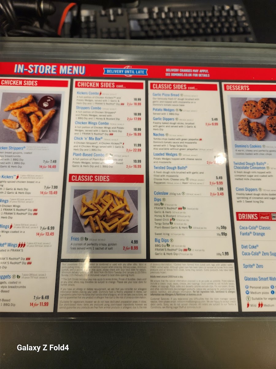 Domino's Pizza - London - Dartford Menu 3