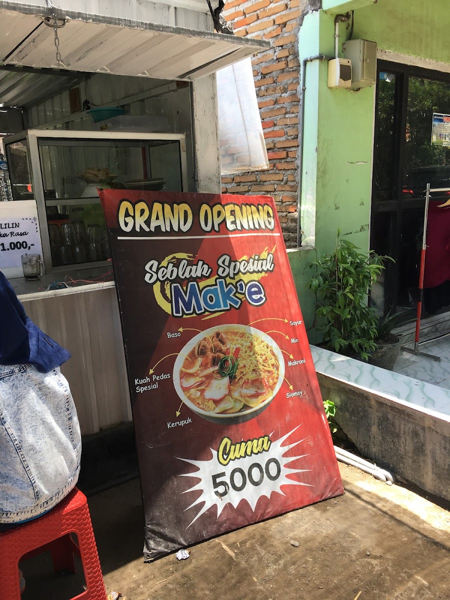 Seblak Mak-e Menu 1