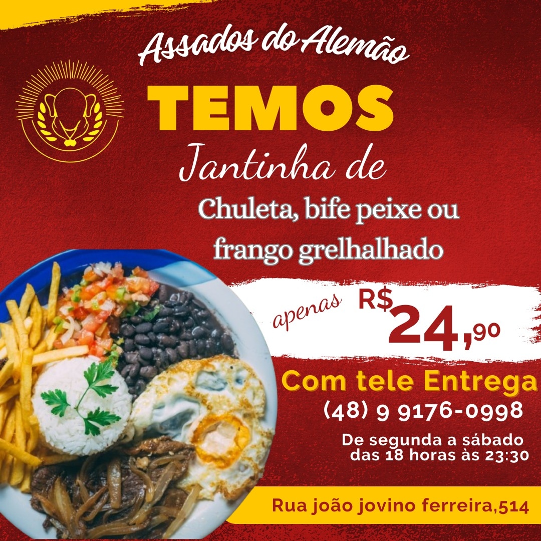 Assados do Alemão Menu 1