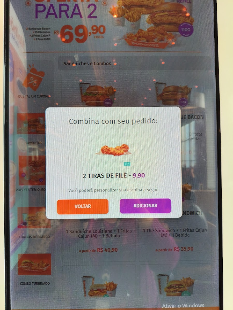 Popeyes Louisiana Kitchen Menu 1